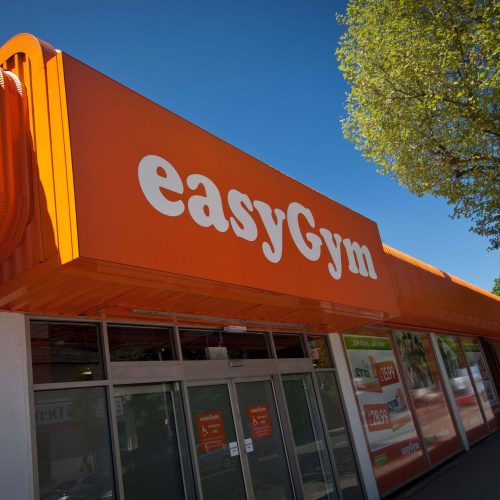 easyGym - Illuminated Flex Face Sign