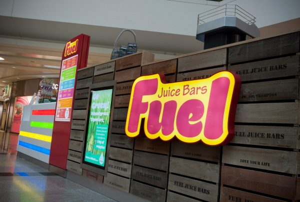 Fuel Juice Bars - Illuminated Sign