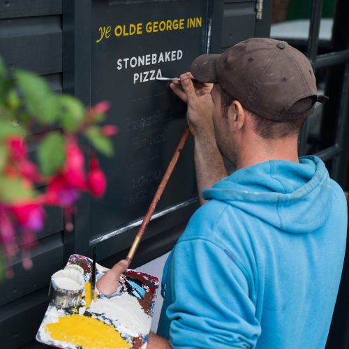 Olde George Signwriting